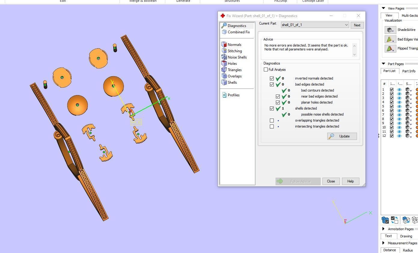 Louis Vuitton Earrings 3D print model_4