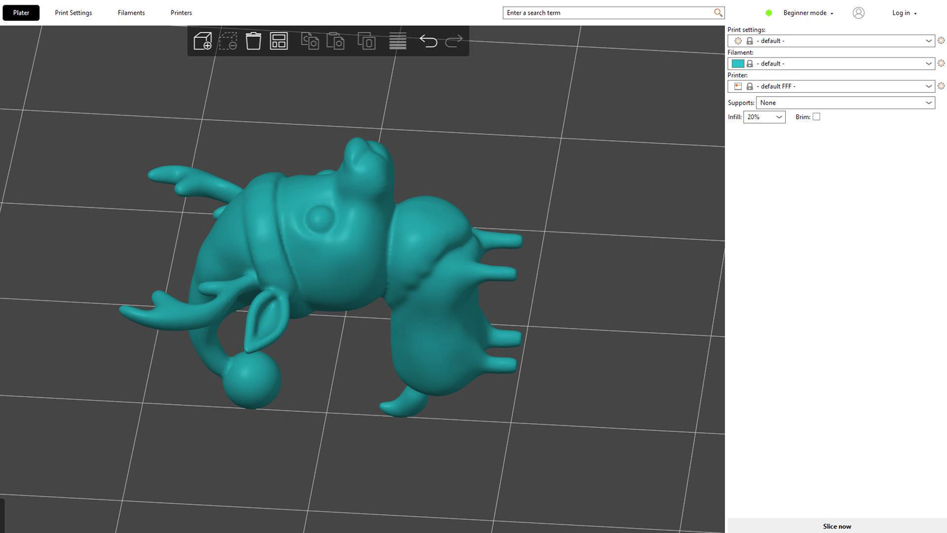 Reindeer Christmas Cute 3d print stl  3D print model_4