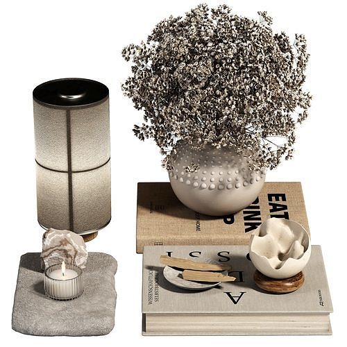 Decorative set 14 3D model