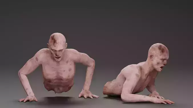 Dismembered Zombie Crawler