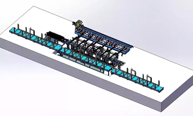 Automatic frame mounting machine