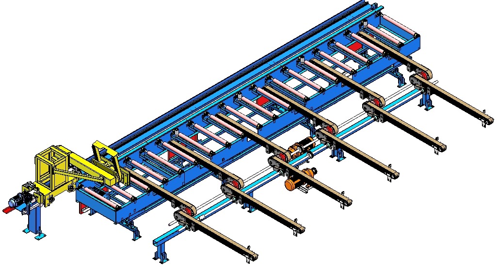 Automatic frame mounting machine 3D model_1