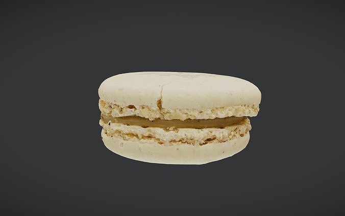 macaron  3D model