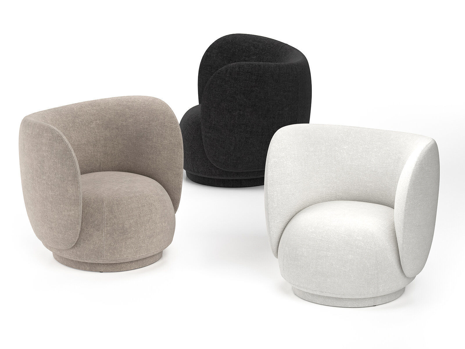 Rico Lounge Chair 3D model_1