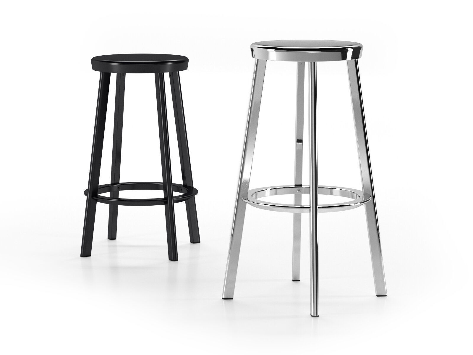 Deja vu Stool 3D model_2