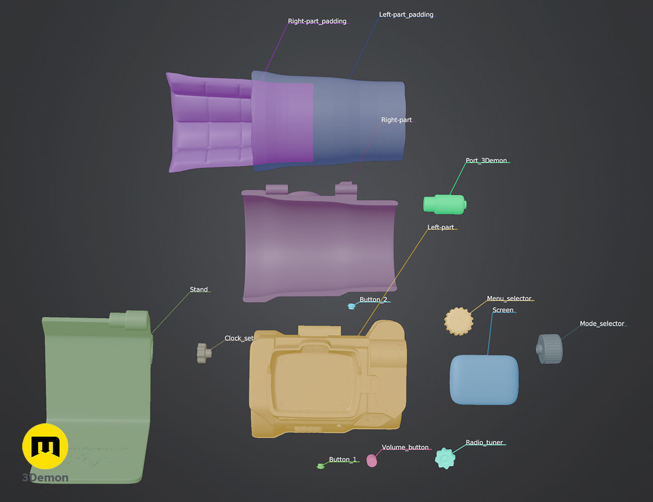 Pip Boy - Fallout live action series 3D print model_6