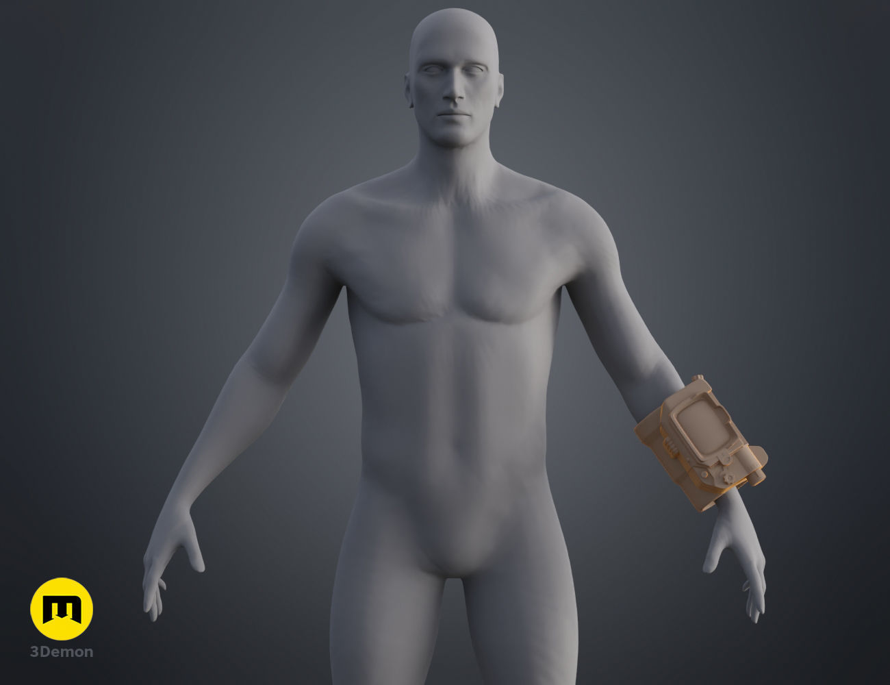 Pip Boy - Fallout live action series 3D print model_15