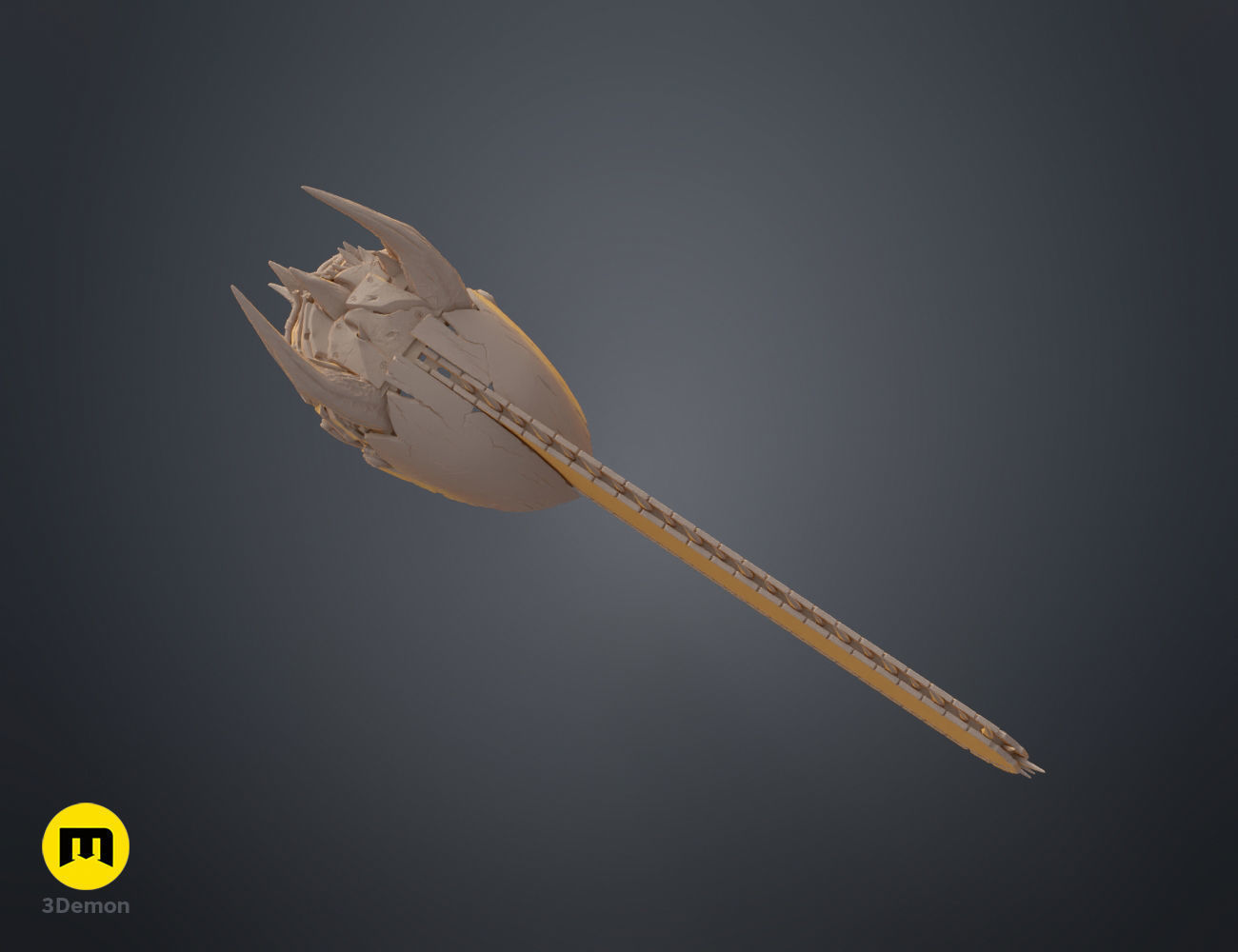 Chainsaw Man True Devil Form helmet  3D print model_19