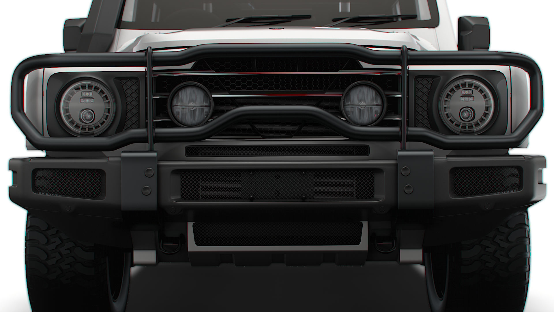 Ineos Grenadier Quartermaster Trialmaster Chassis Cab 2025 3D model_7