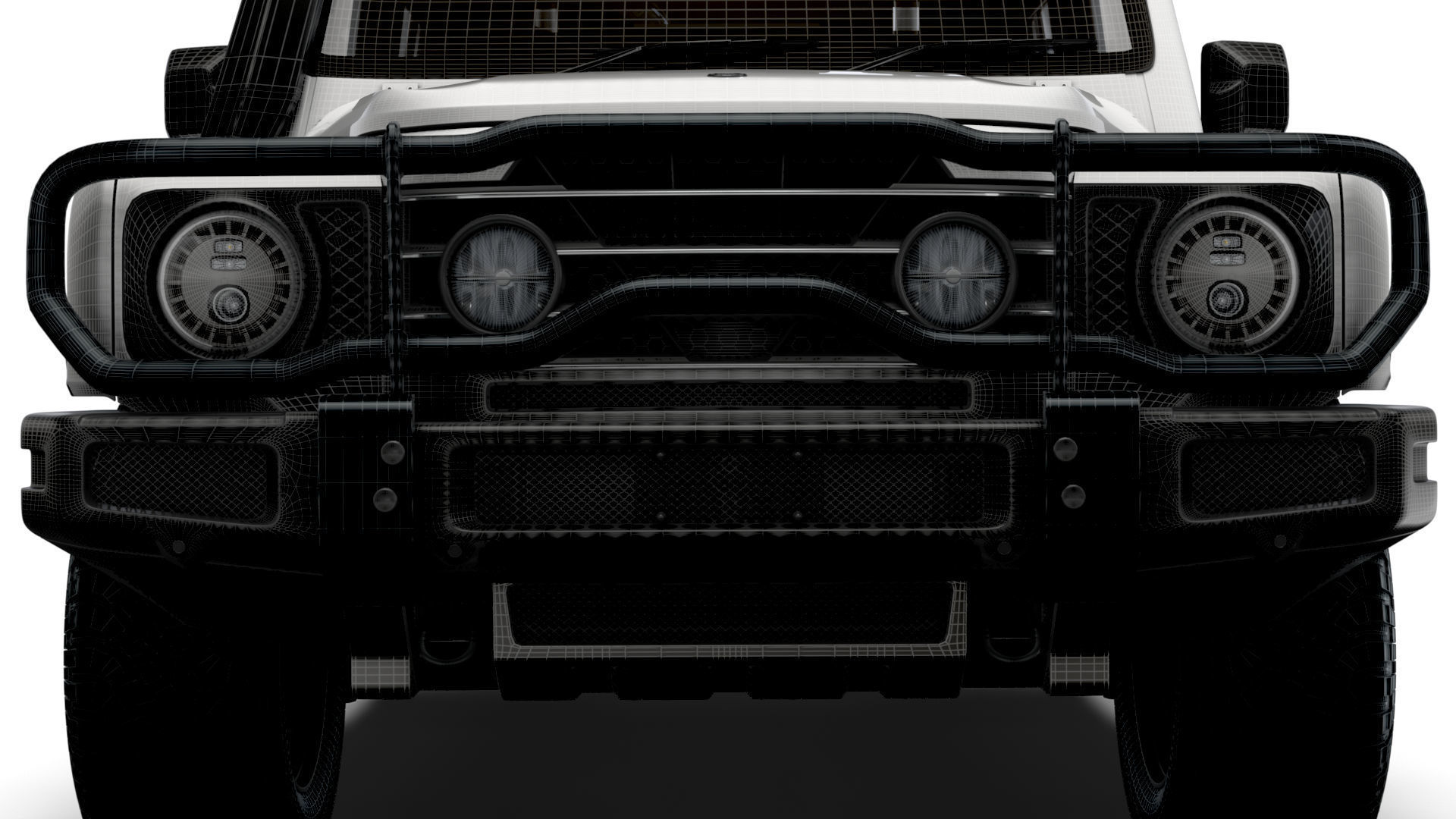 Ineos Grenadier Quartermaster Trialmaster Chassis Cab 2025 3D model_19