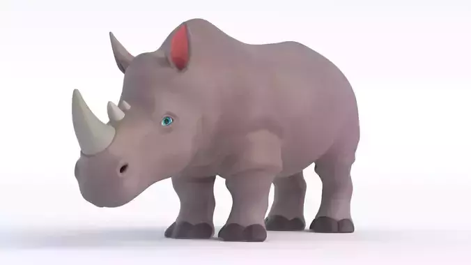 Cartoon Rhino