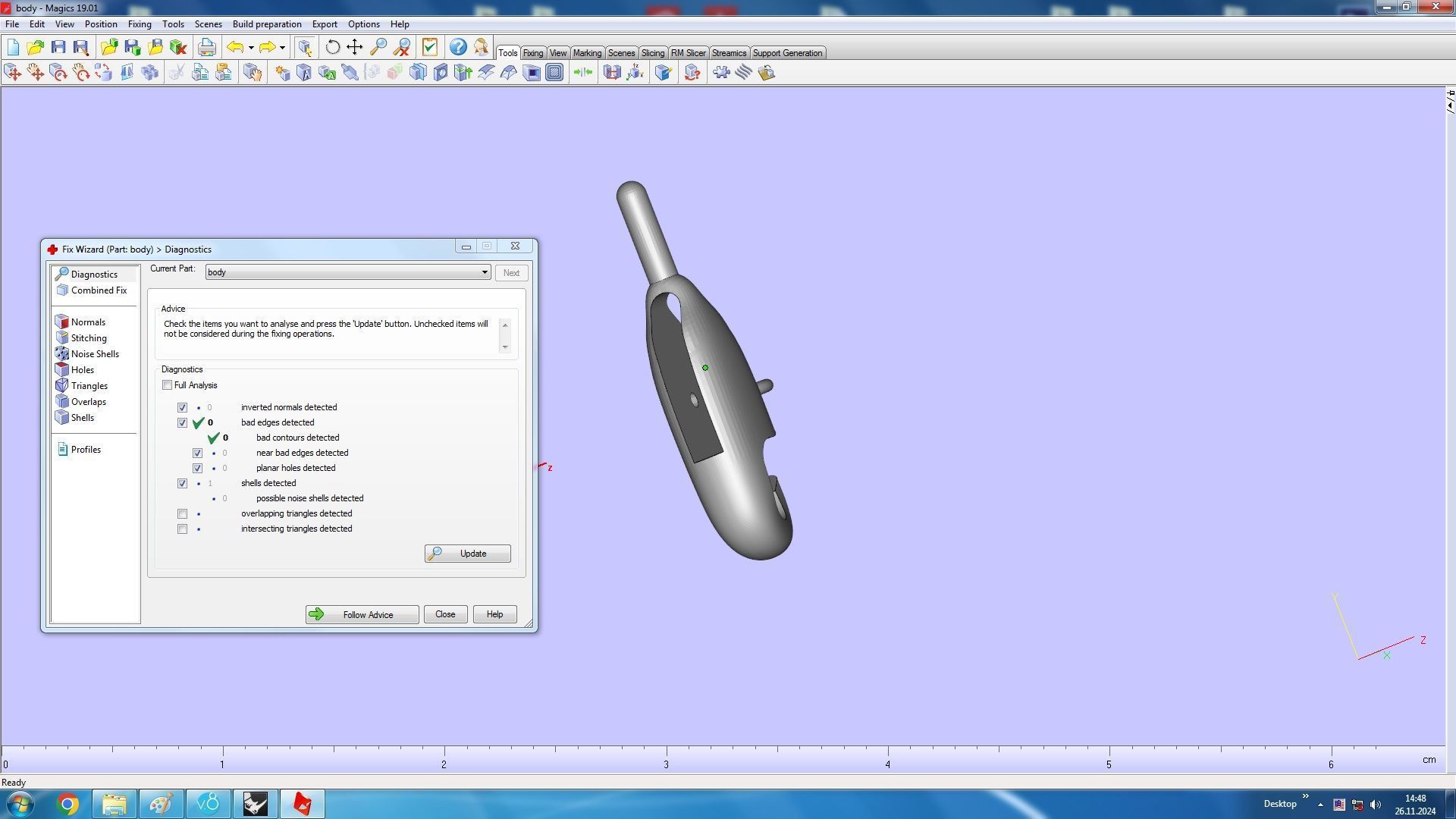 Clasp Lobster Bail 3D print model_8