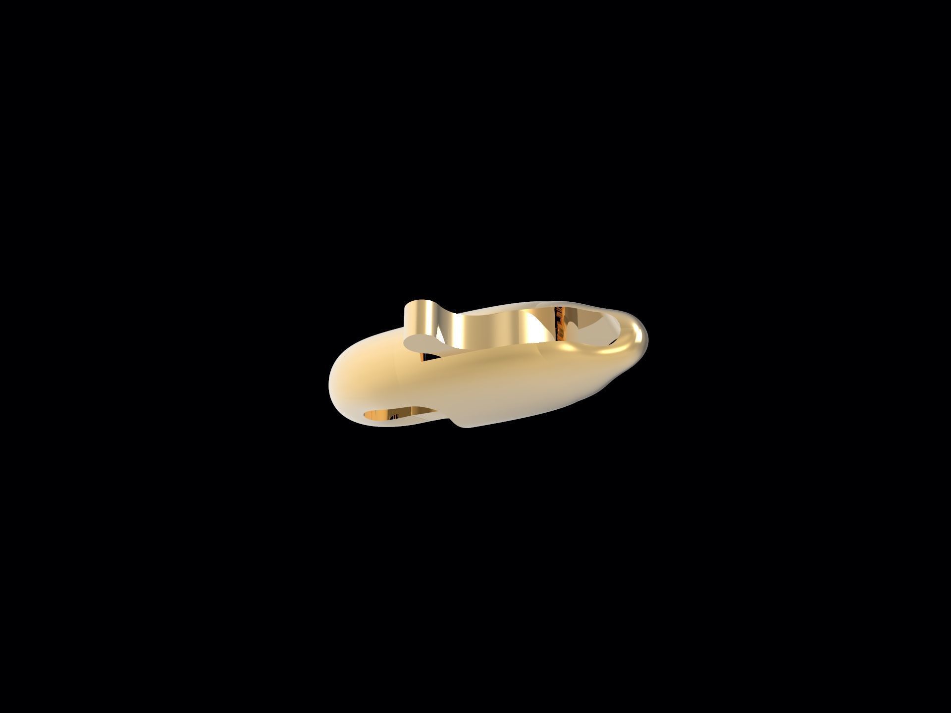 Clasp Lobster Bail 3D print model_3