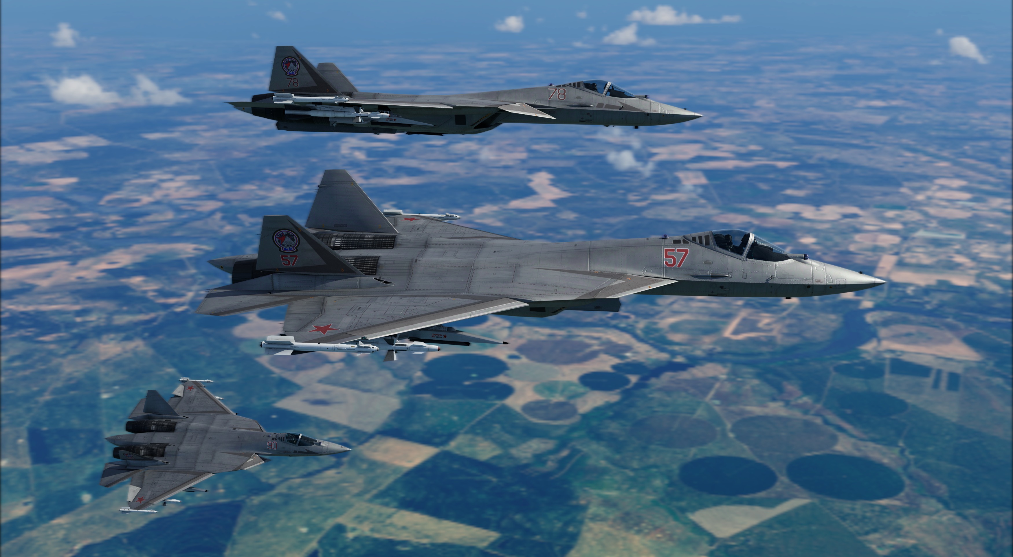 Sukhoi Su-57 3D model_2