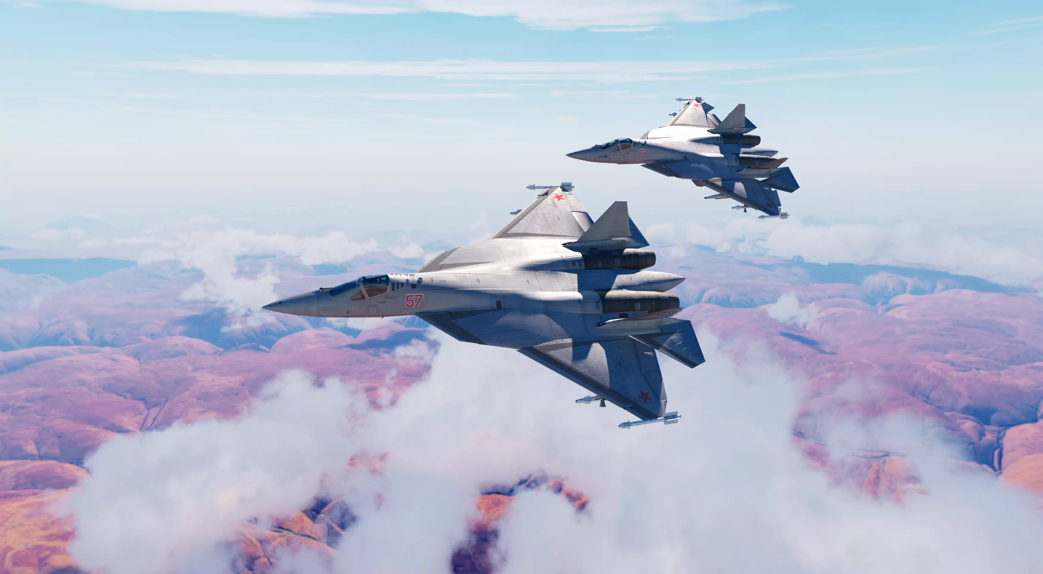 Sukhoi Su-57 3D model_0