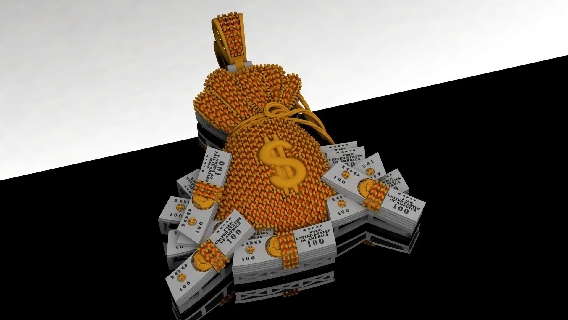 Fortune Bound Locket 3D print model_5