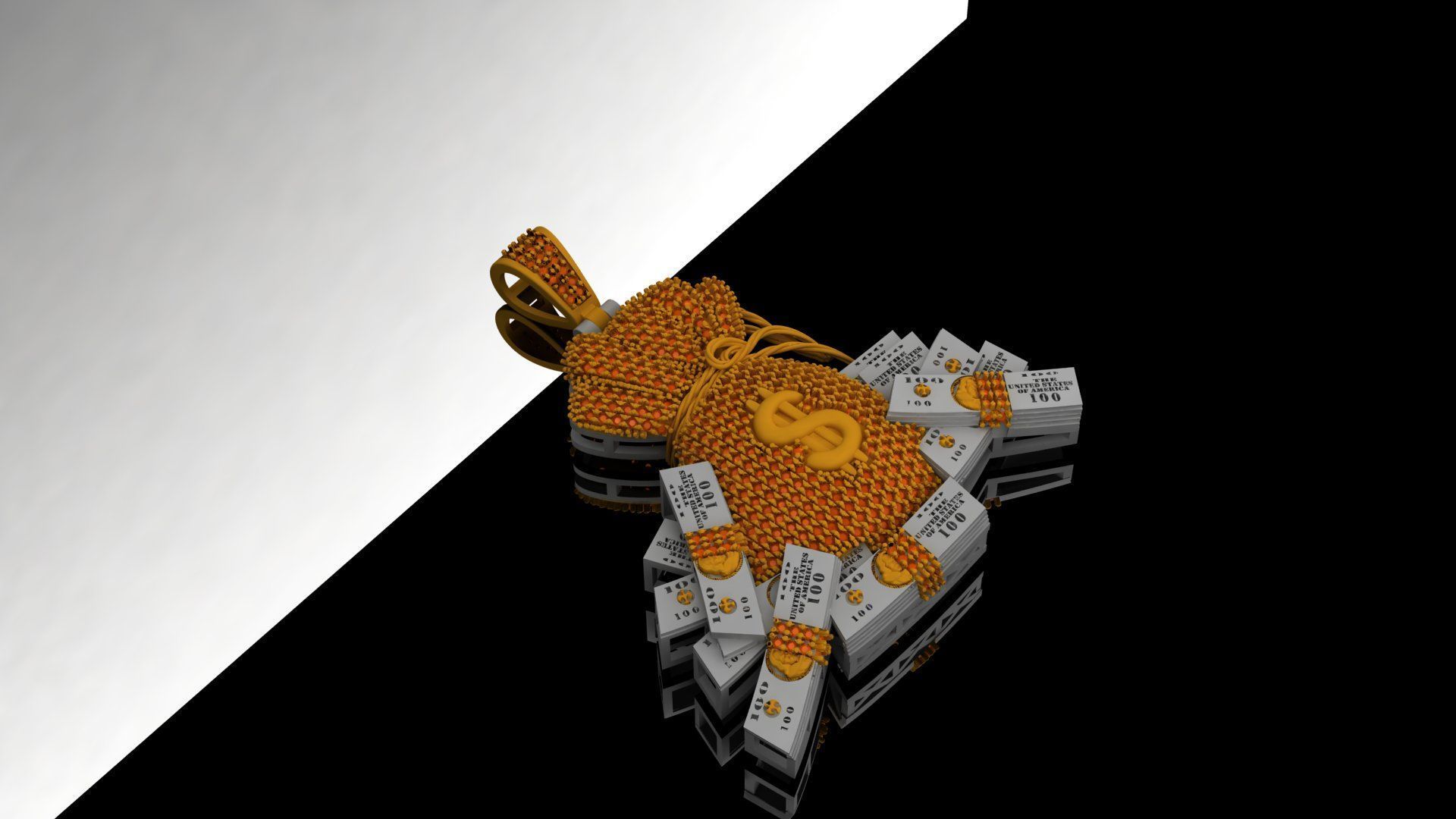 Fortune Bound Locket 3D print model_7