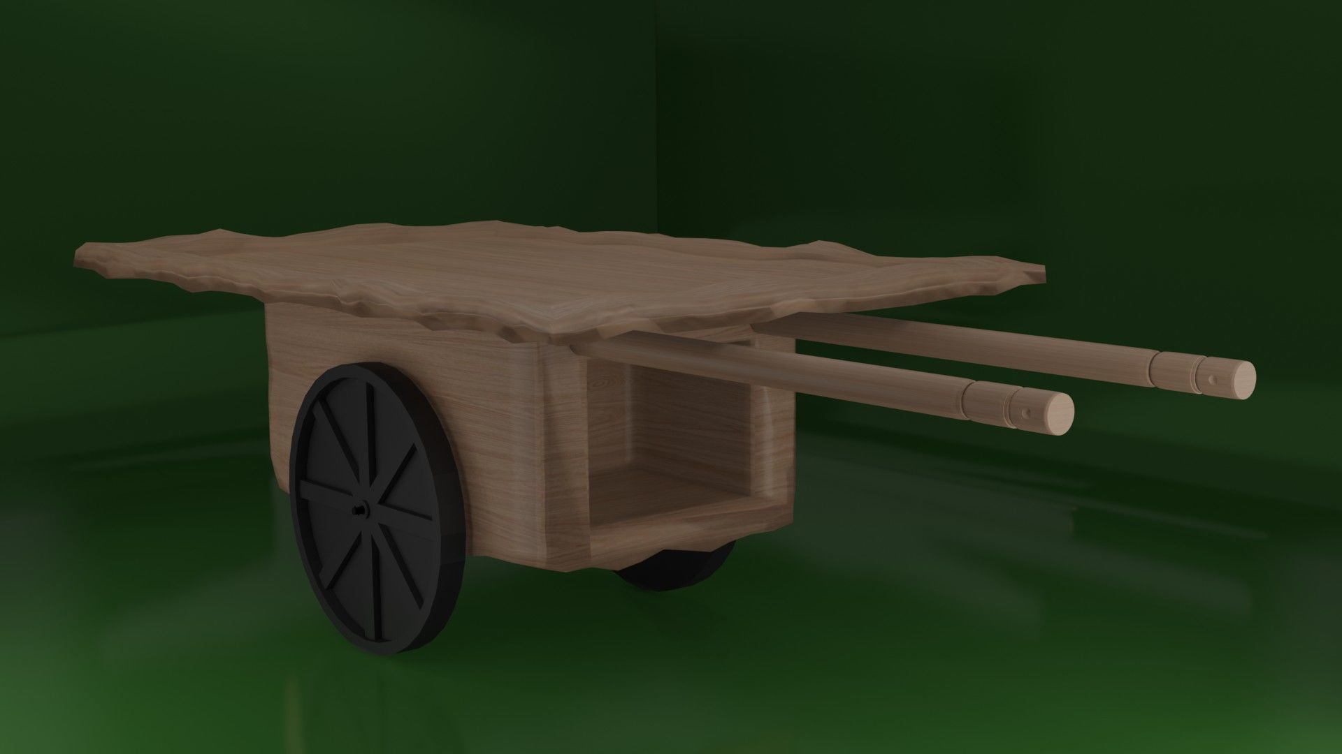 Egyptian Carro Cart 3D model_1