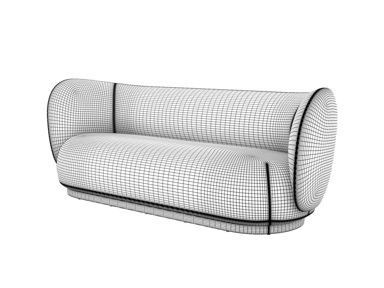 Rico 3 Seater 3D model_4