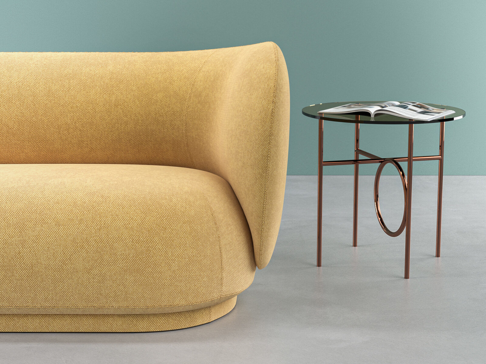 Rico 3 Seater 3D model_3