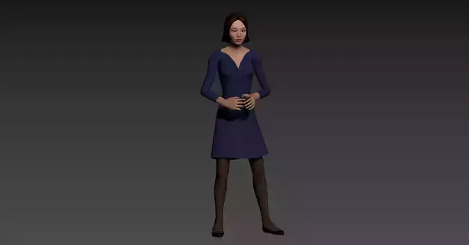 Female Character - Animated