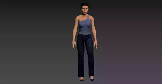 Female Character - Animated