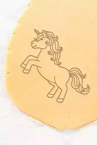Unicorn Cookie Cutter - Biscuit Cutter