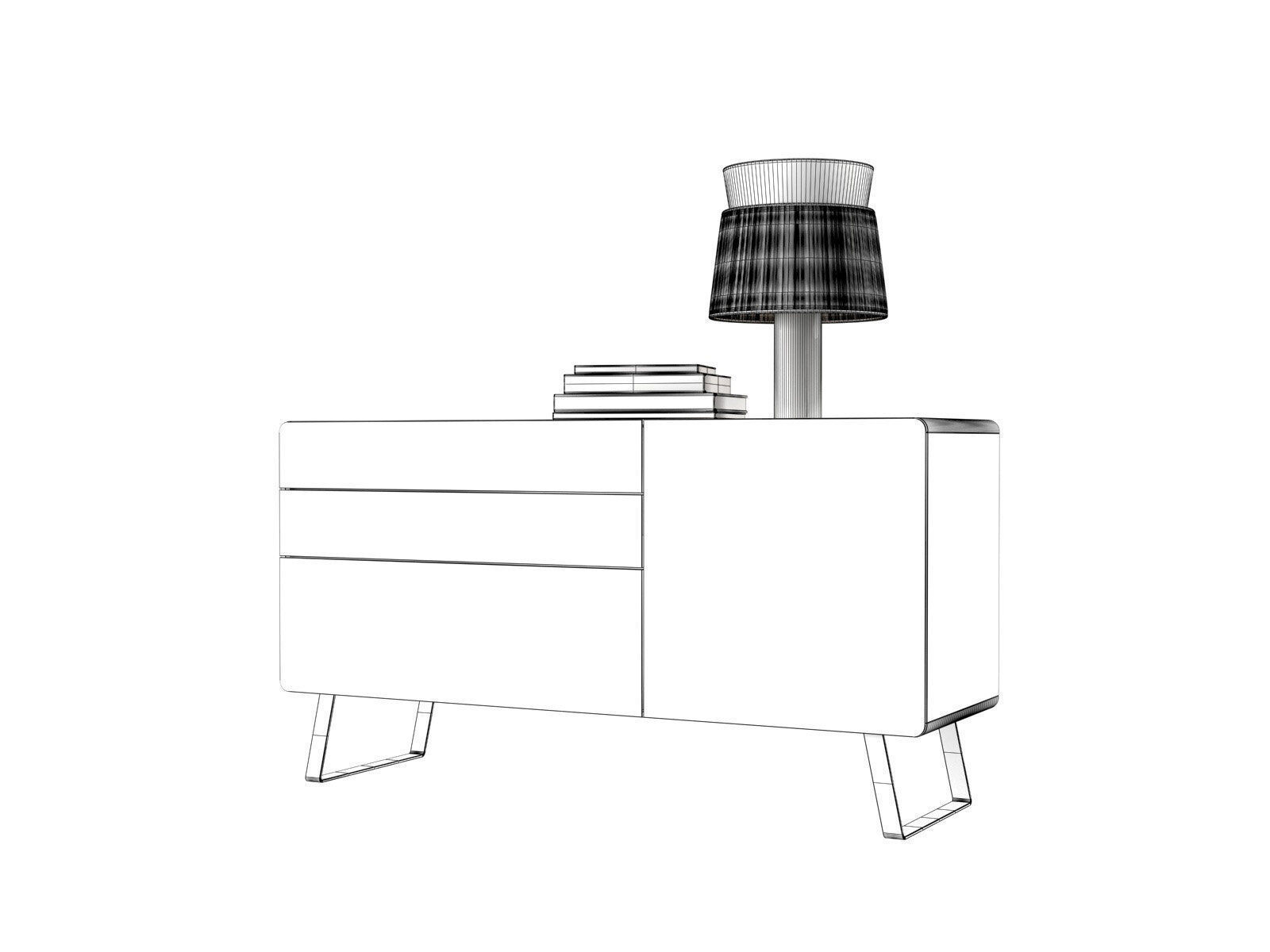 Loop Sideboard 3D model_2