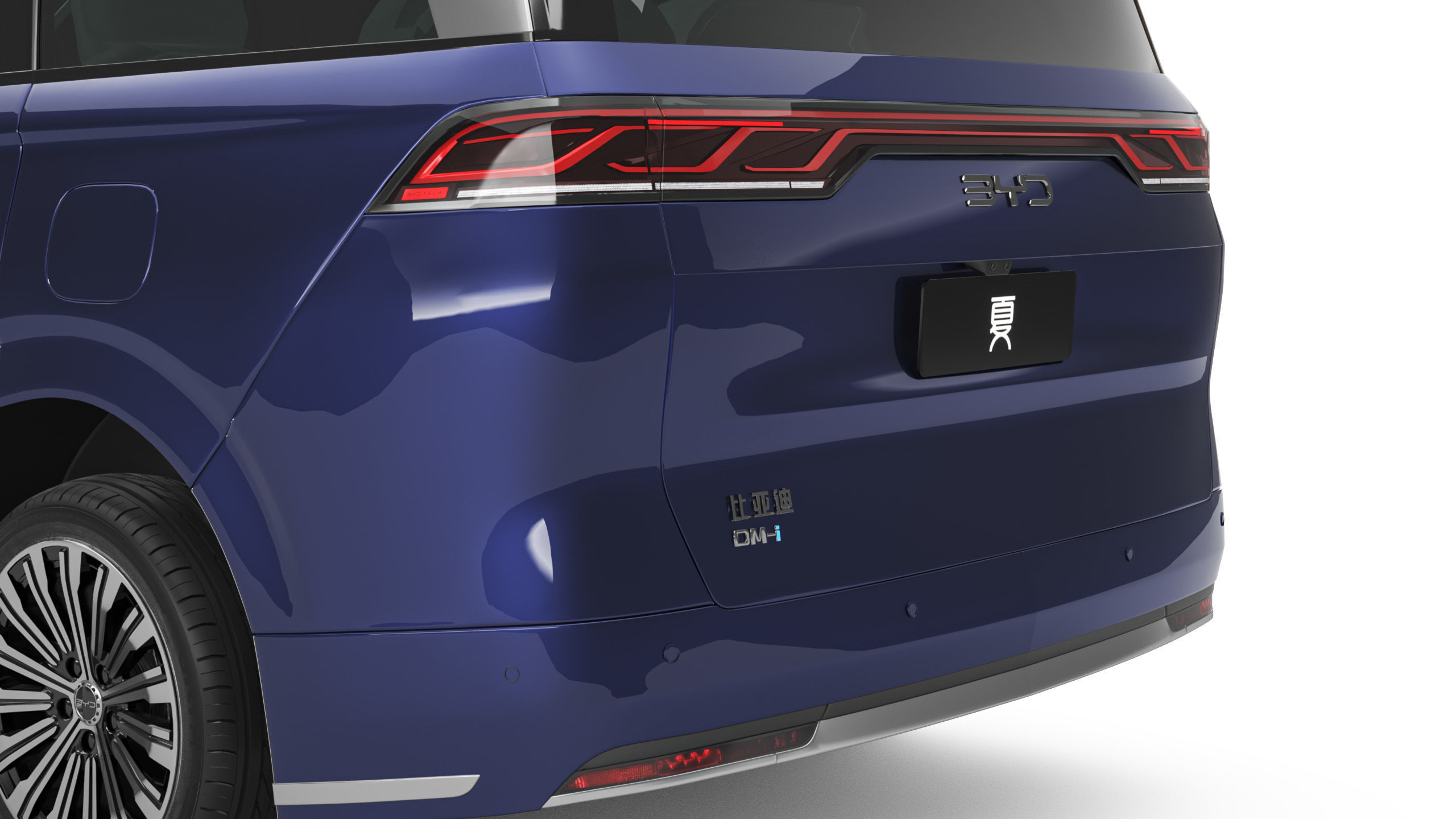 2025 BYD M9 3D model_4