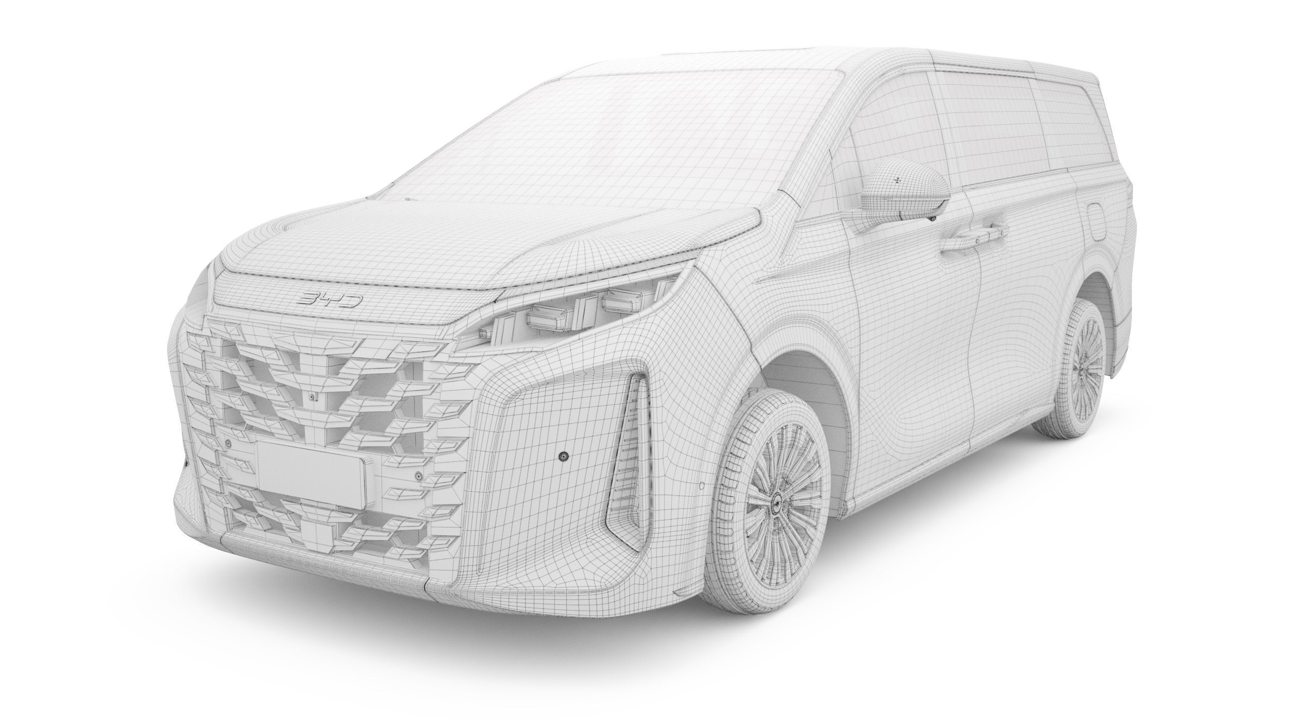 2025 BYD M9 3D model_9