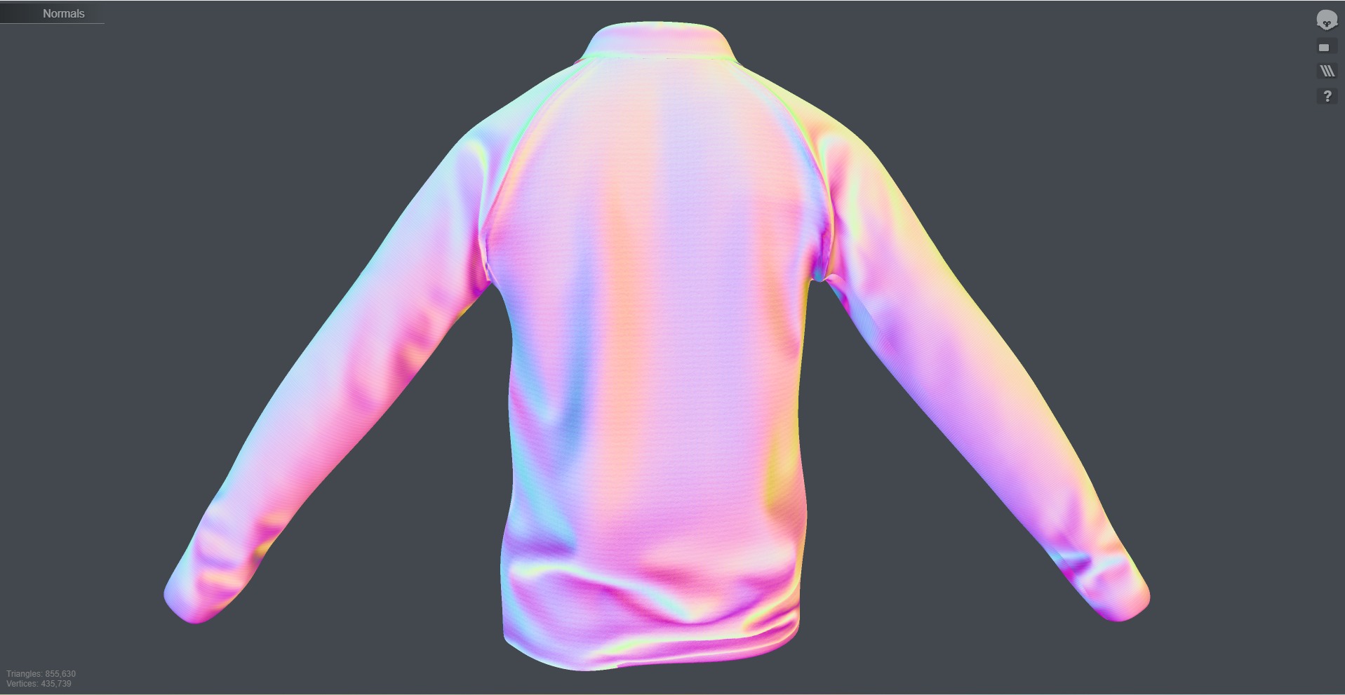 City of London Police Shirt Uniform FIVEM  GTA EUP outfit Low-poly 3D model_16