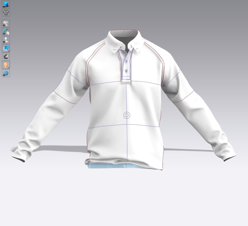 City of London Police Shirt Uniform FIVEM  GTA EUP outfit Low-poly 3D model_20