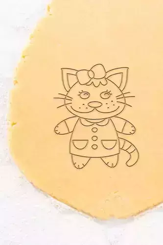 Cat Cookie Cutter - Biscuit Cutter