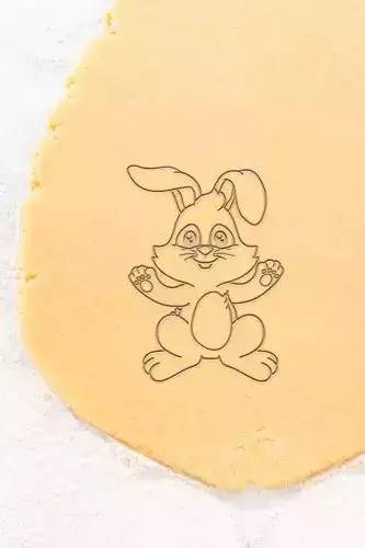 Bunny Cookie Cutter - Biscuit Cutter