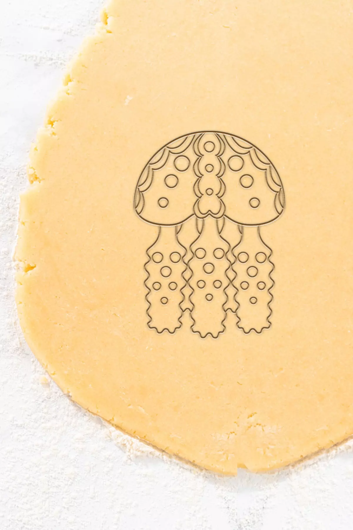 Jellyfish Cookie Cutter - Biscuit Cutter 3D print model