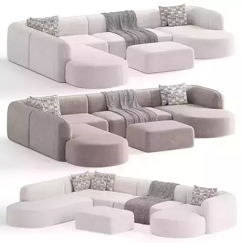 Royalty Modular Sofa by Luzaro