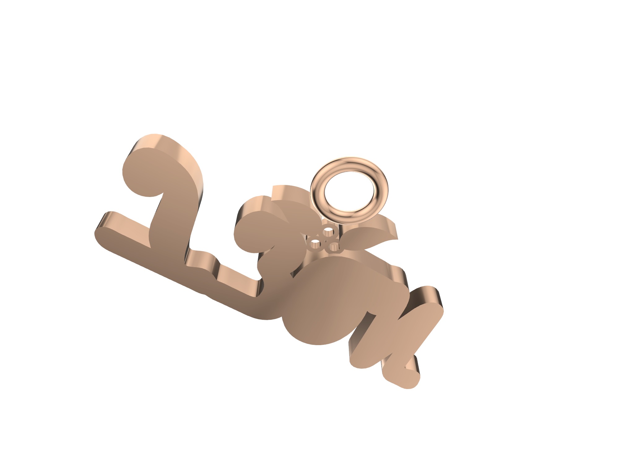 Cute Christmas Charms 3D print model_14