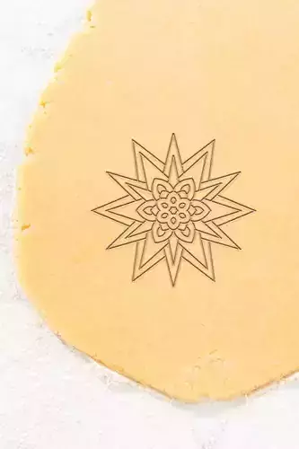 Mandala Star Cookie Cutter - Biscuit Cutter