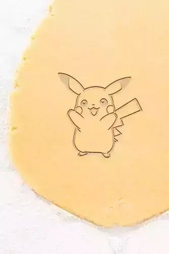 Pikachu Cookie Cutter - Biscuit Cutter