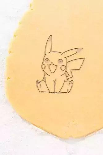 Pikachu Cookie Cutter - Biscuit Cutter