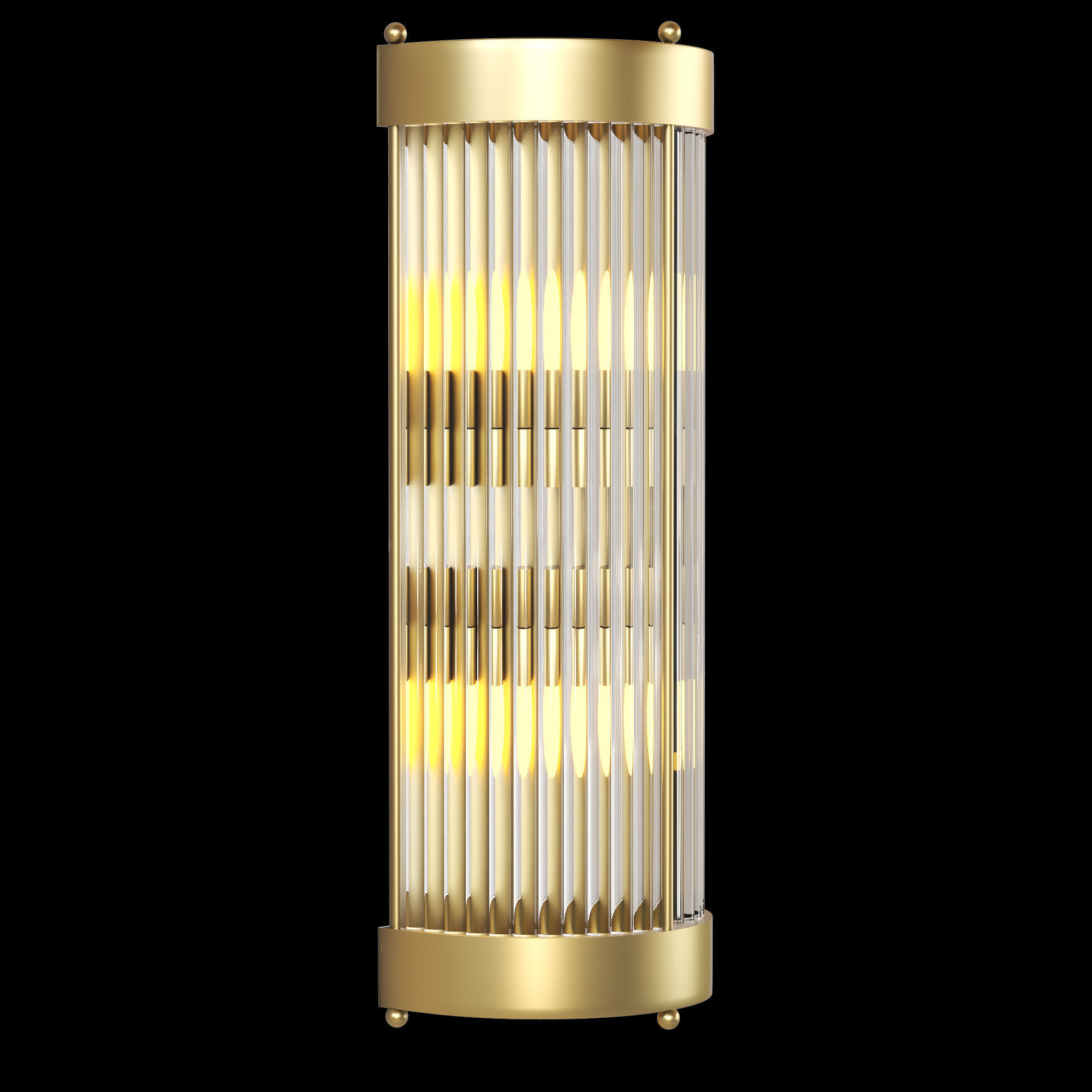 Soho Home Leonard wall light 3D model_3