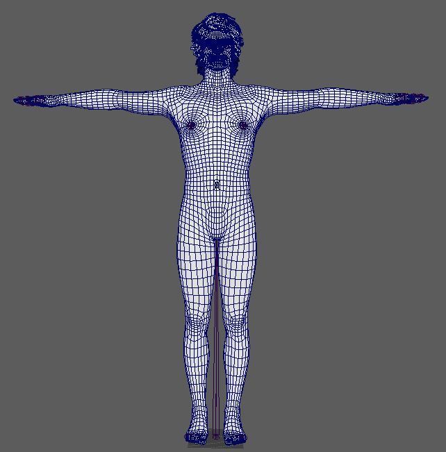 Somerhalder Character Low-poly 3D model_27