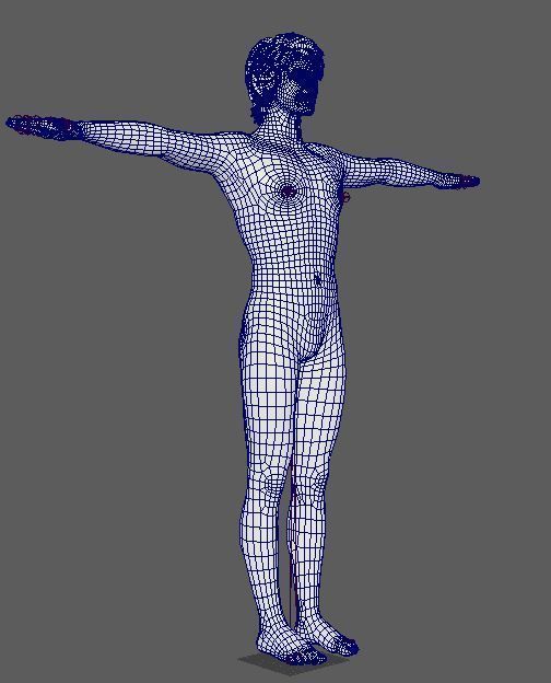 Somerhalder Character Low-poly 3D model_25