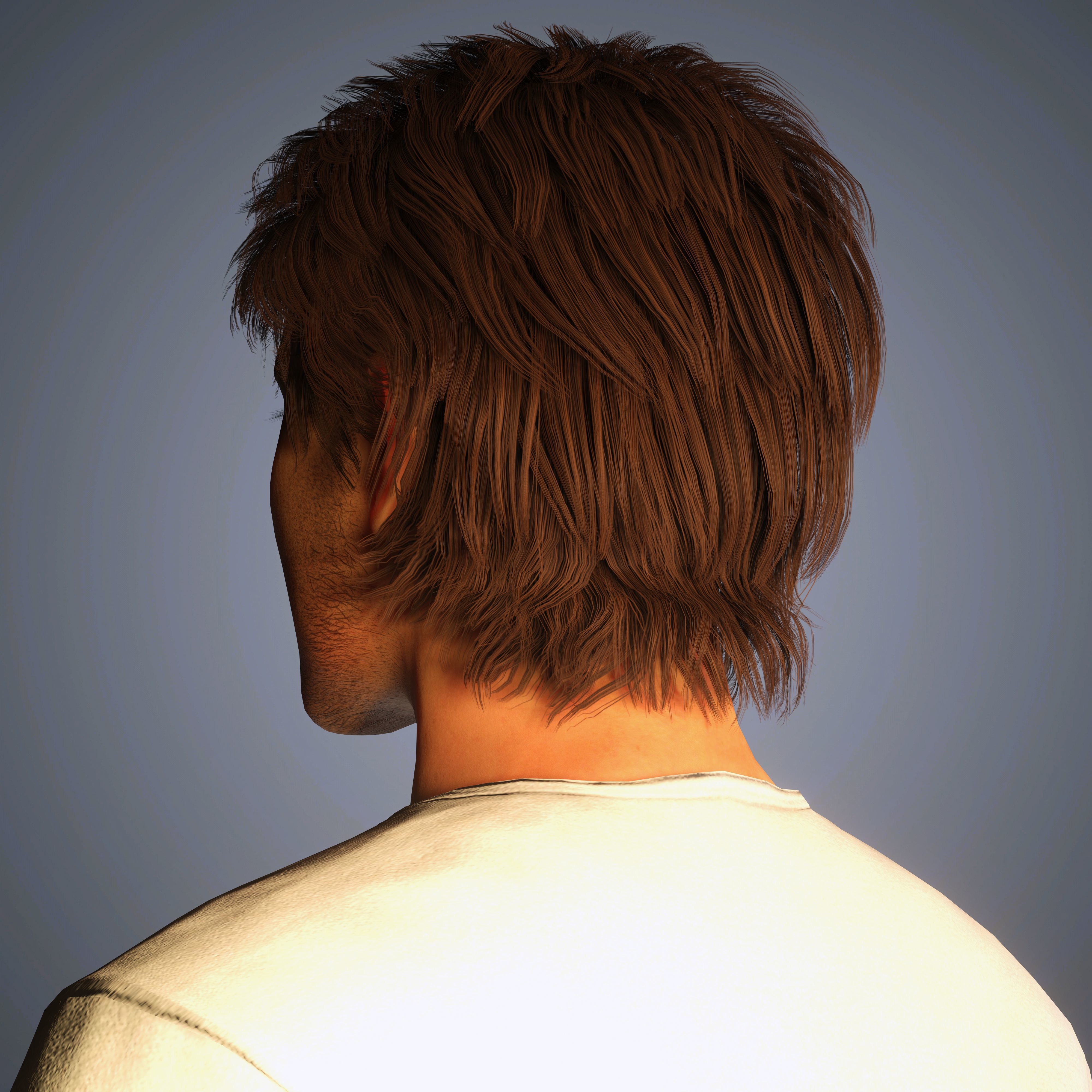 Somerhalder Character Low-poly 3D model_6