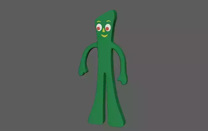 Gumby 3D Model 3D model