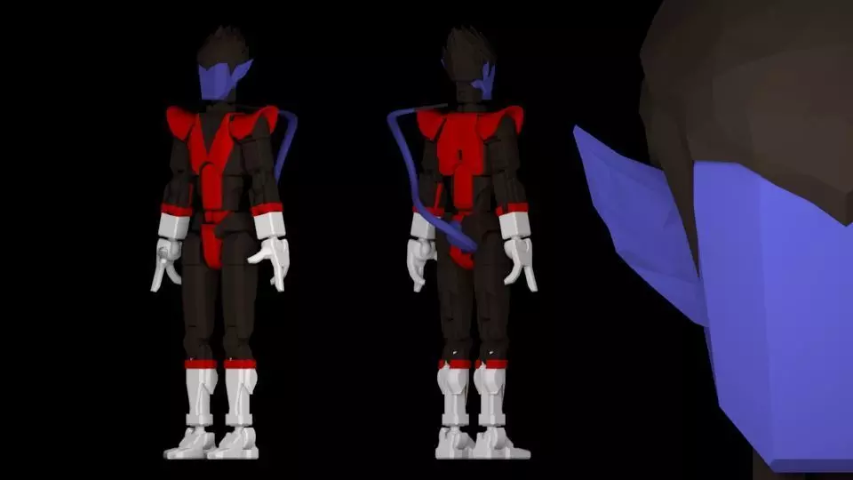 DUMMY FIGURE  X-MEN NIGHTCRAWLER 3D print model_0