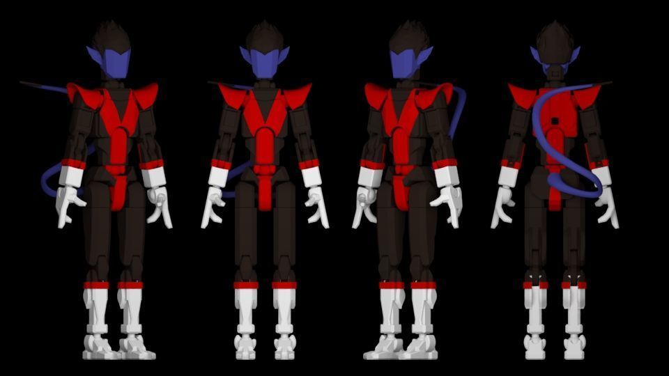 DUMMY FIGURE  X-MEN NIGHTCRAWLER 3D print model_1