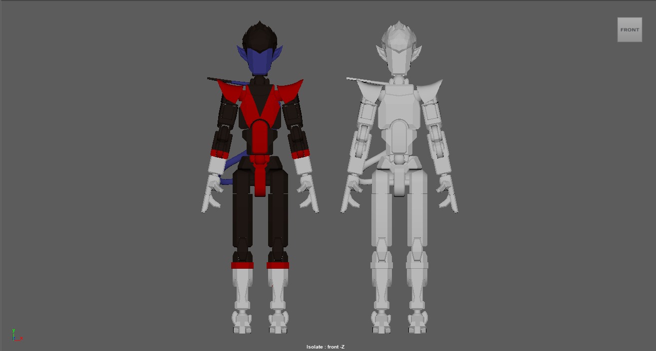 DUMMY FIGURE  X-MEN NIGHTCRAWLER 3D print model_5