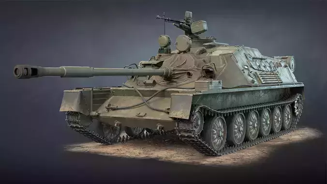 ASU-85 Self-Propelled Gun