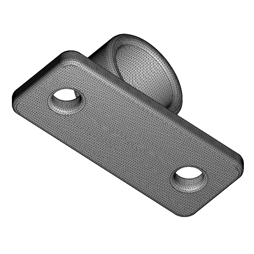 Sliding Door Bolt Latch 3D print model_11